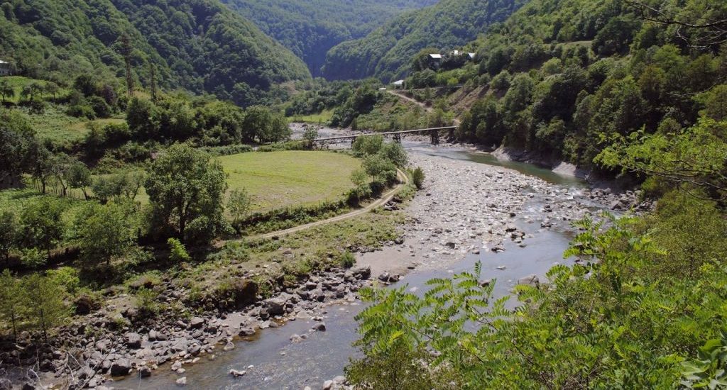 река Чорохи Грузия