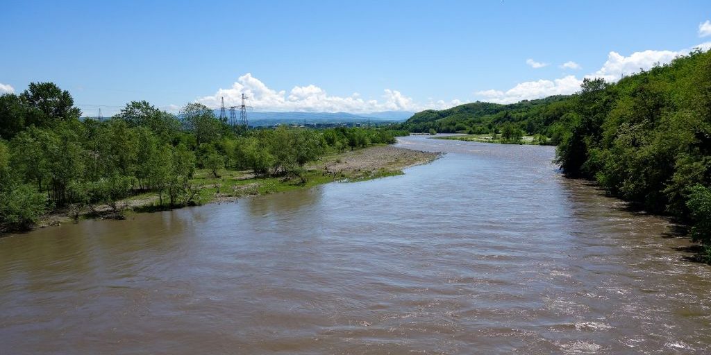 река Квирила Грузия