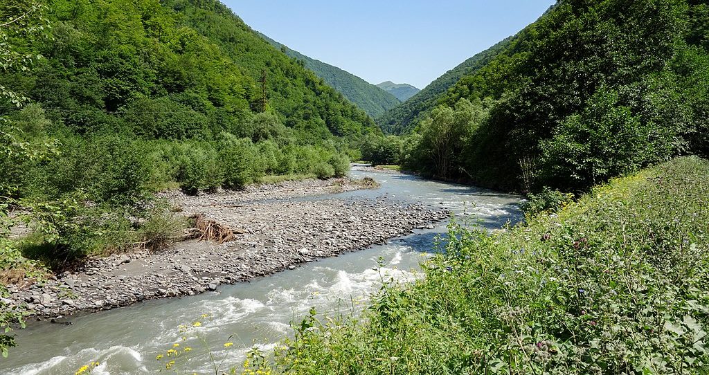 река Пшавская Арагви Грузия