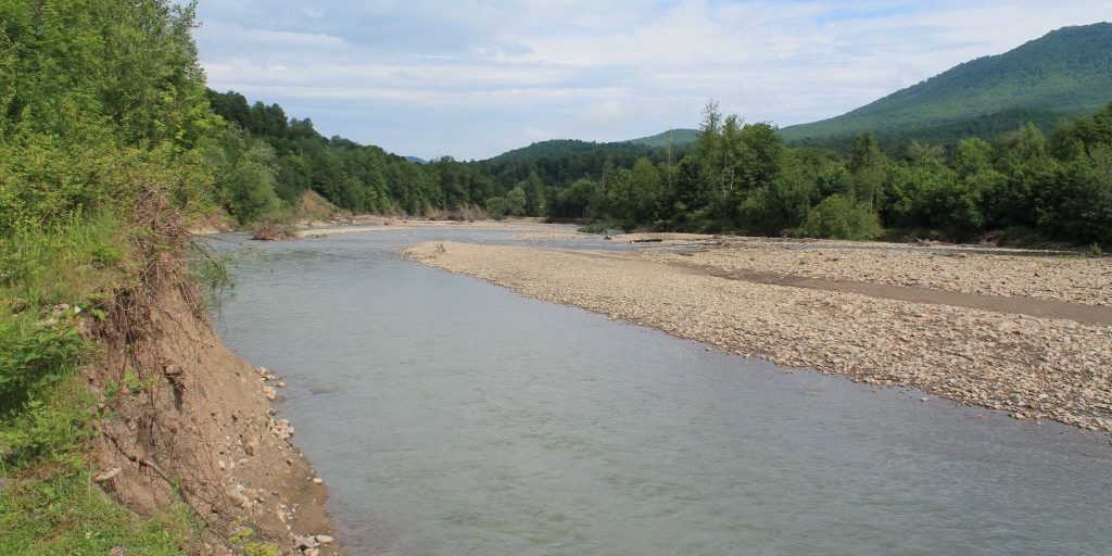 река Пшиш Россия