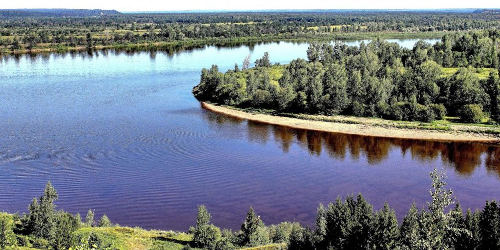 река Вятка Россия